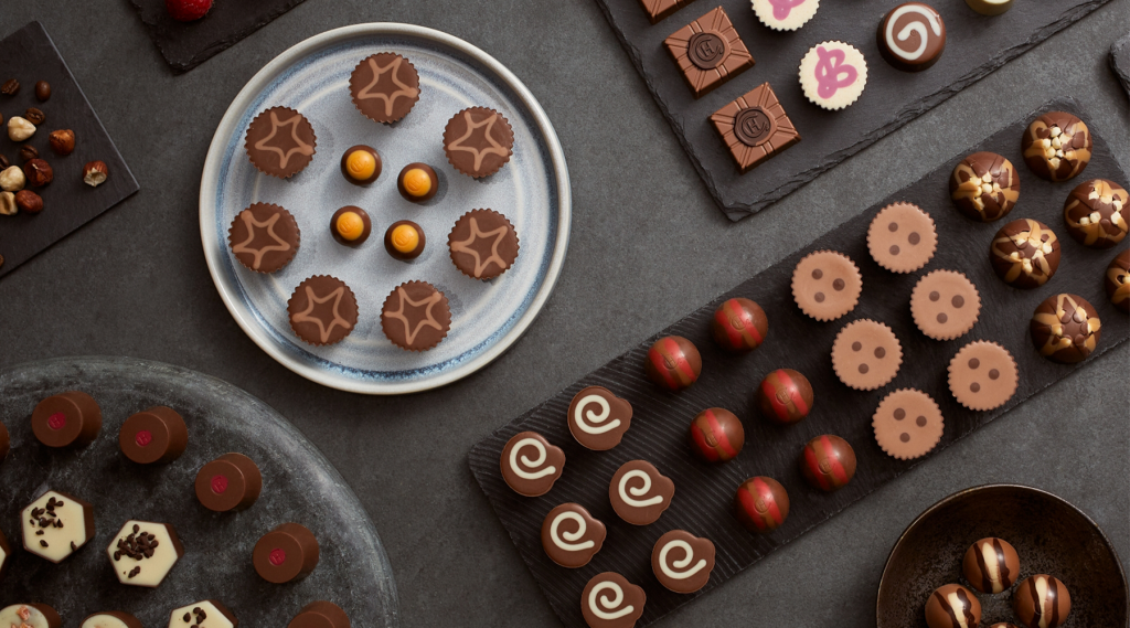 Selection of Hotel Chocolat sweets