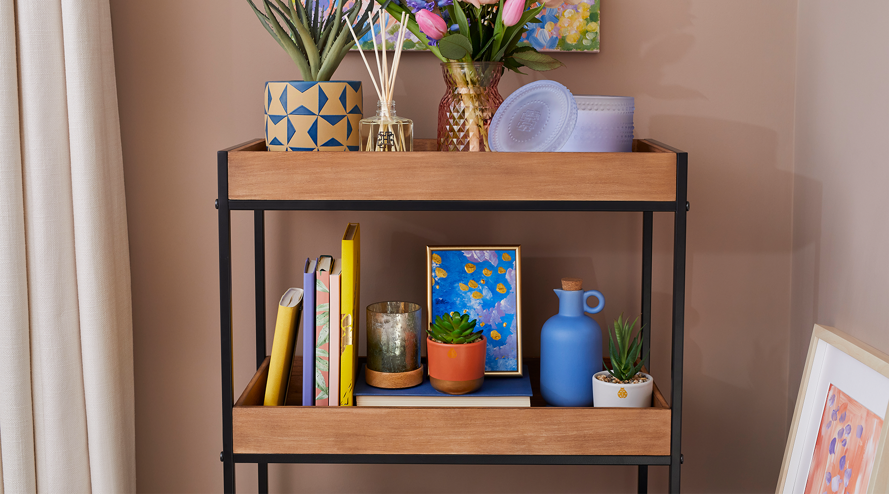 816657 - My Home Stories shelving unit