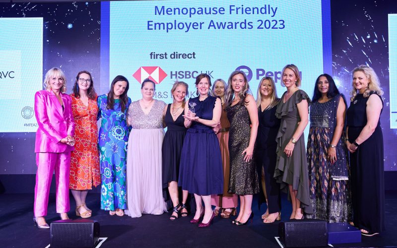Most Menopause Friendly Environment, QVC, Menopause Friendly Employer Awards 2023